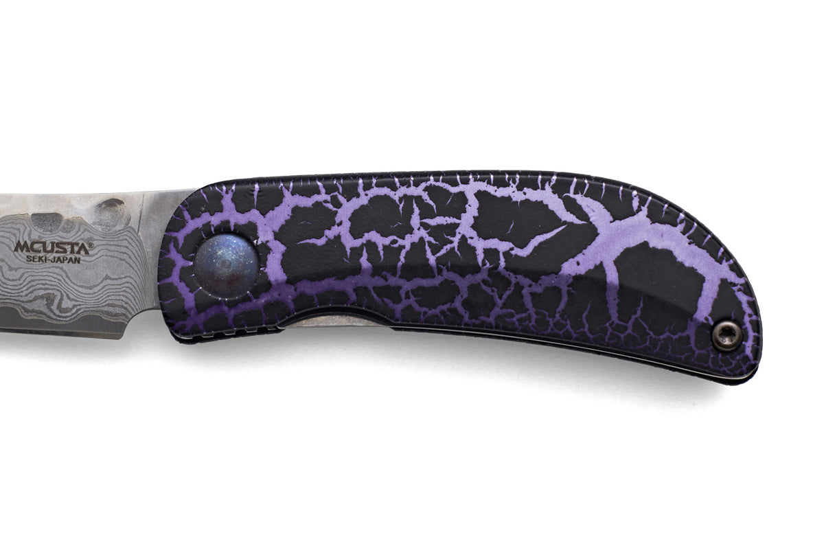 MCUSTA Limited Edition Pocket Knife - Purple Haze