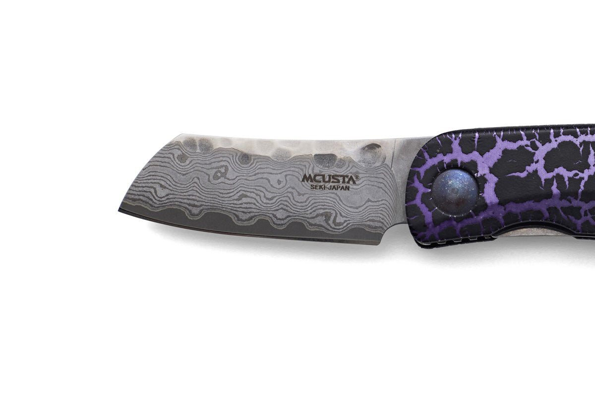 MCUSTA Limited Edition Pocket Knife - Purple Haze