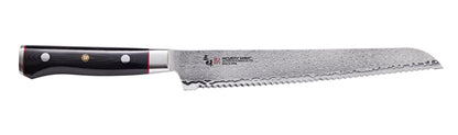 MCUSTA Zanmai Damascus 230mm Bread Knife