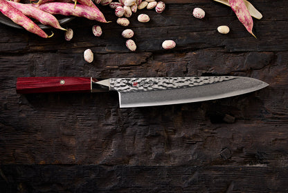 MCUSTA Zanmai Hammer 210mm Gyuto