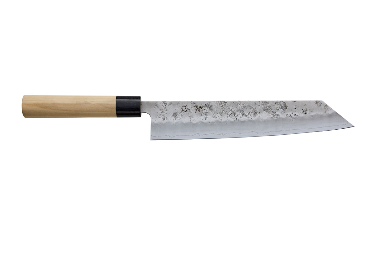 keitoshi Kiritsuke SKD11 Nashiji Ebony Handle 240mm – MUSASHI