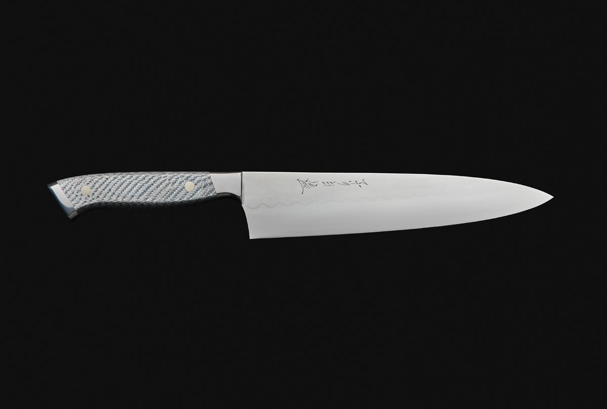 Nenohi Honyaki 210 Gyuto Dry Silver