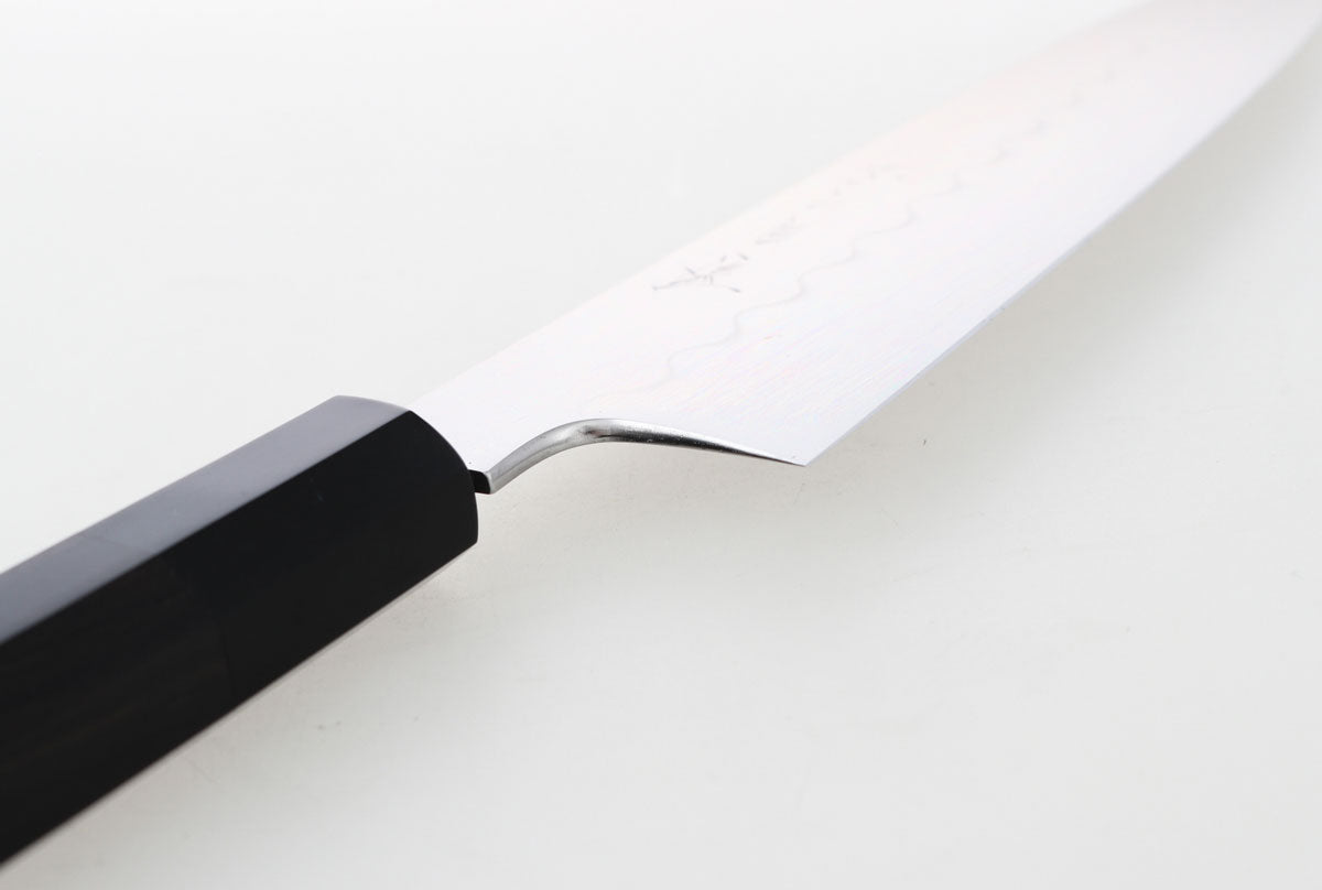 Nenohi Honyaki 210 Gyuto - Traditional Ebony