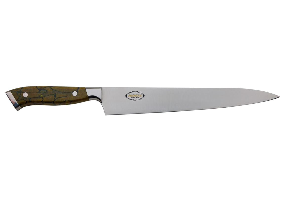 Nenox Custom Camo Sujihiki 230 & Saya