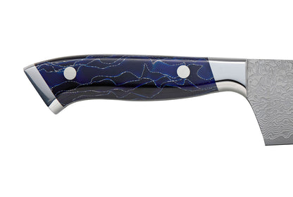 Nenox Raiden Blue Lightning Kiritsuke 210 & Saya