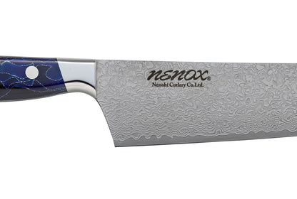 Nenox Raiden Blue Lightning Kiritsuke 210 & Saya