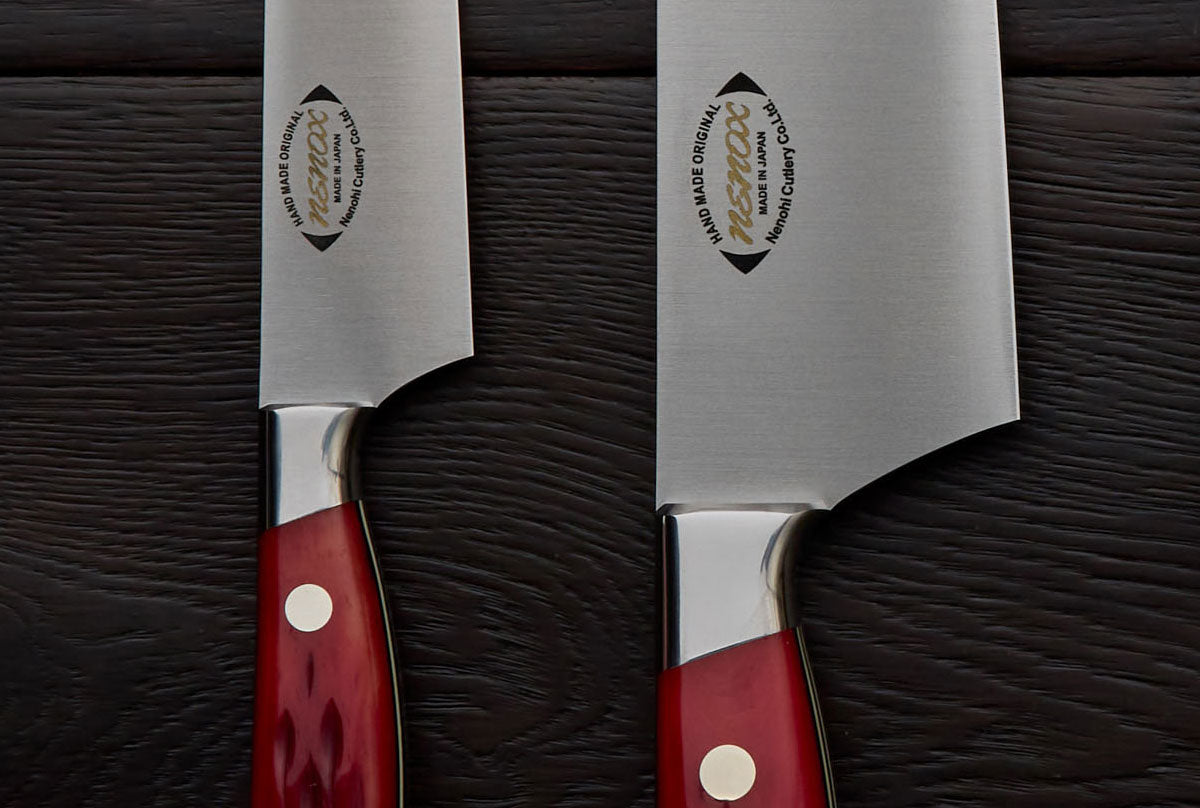 Nenox Red 2 Piece Knife Set