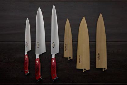Nenox Red 3 Piece Knife Set