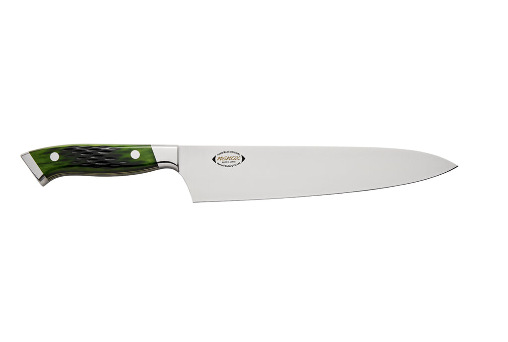 Nenox Custom Green Gyuto 210