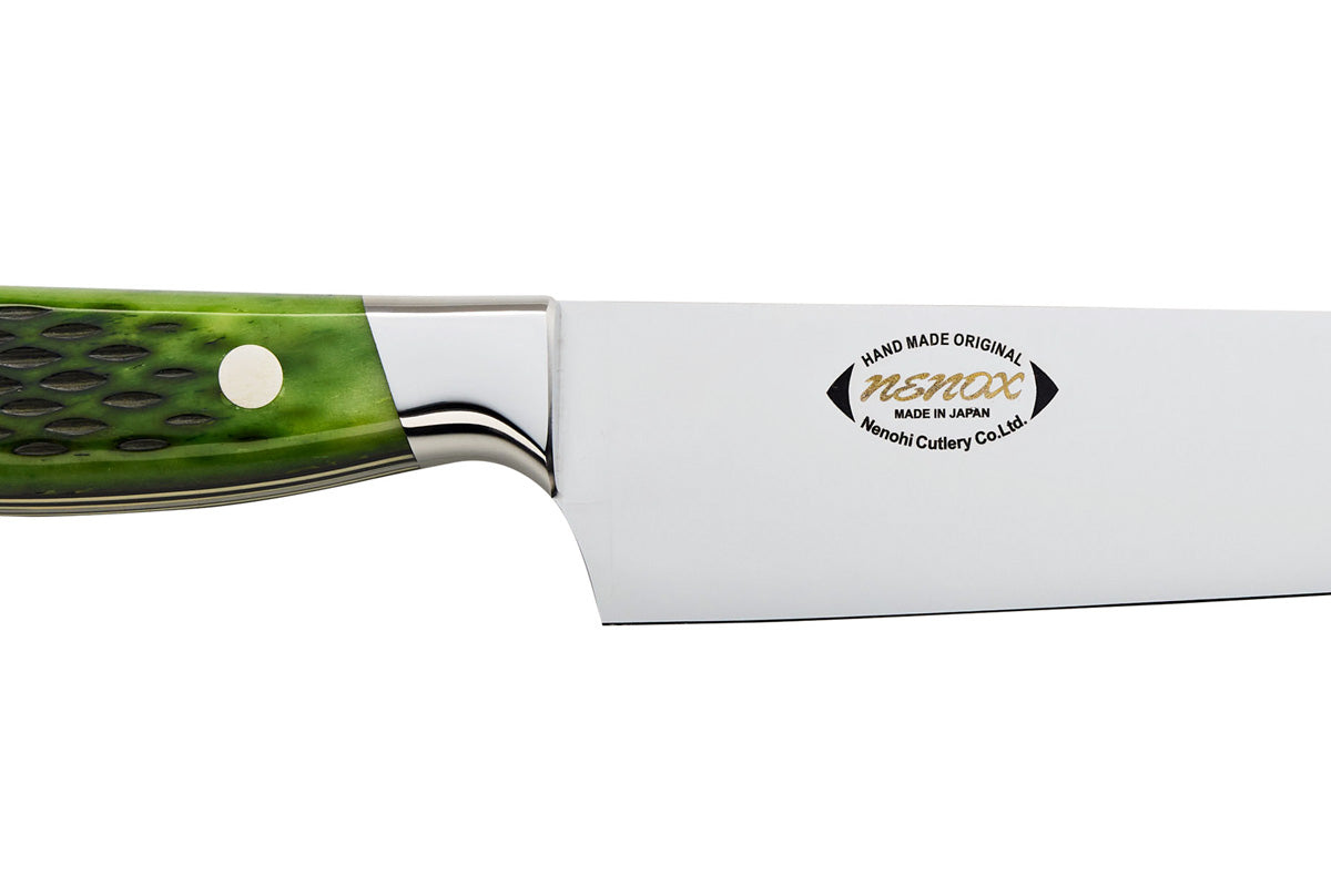 Nenox Custom Green Sujihiki 230 & Saya