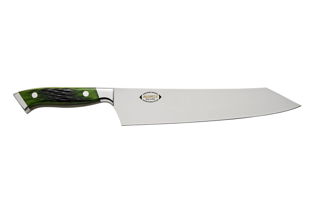 Nenox Custom Green Kiritsuke 240 & Saya