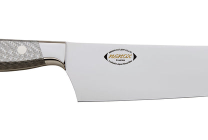 Nenox X Series Dry Silver Kiritsuke 210 & Saya