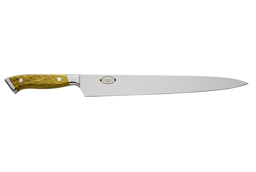 Nenox X Series Golden Yellow Birch Sujihiki 270 & Saya