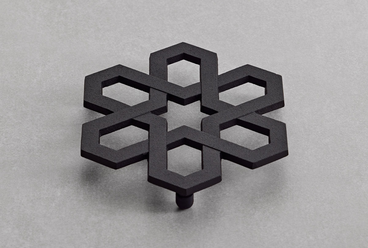 Oigen 15.5cm Trivet - Yukigoshi - Snowflake