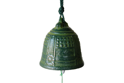 Oigen Wind Chime Tsurigane Green