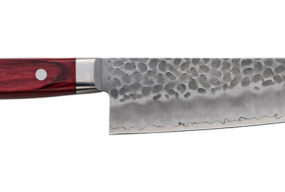 Okimoto Saba 180mm Santoku RED
