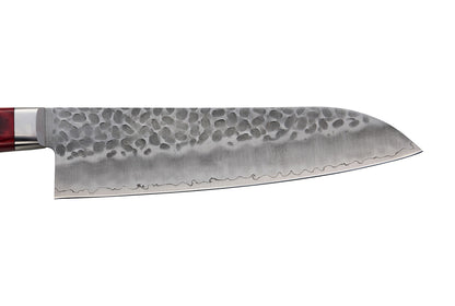 Okimoto Saba 180mm Santoku RED