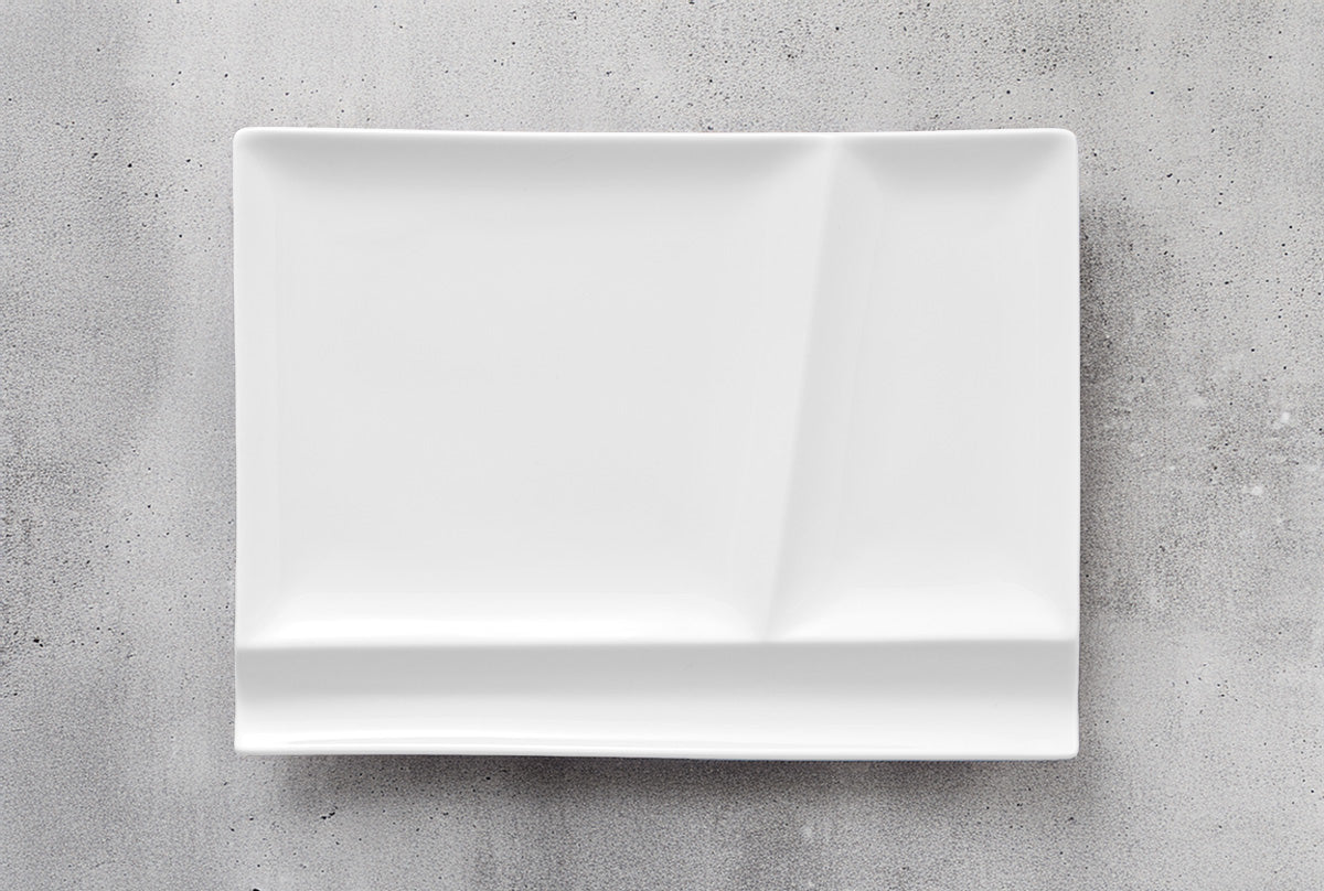 Palette Plate 24 x 18 - White