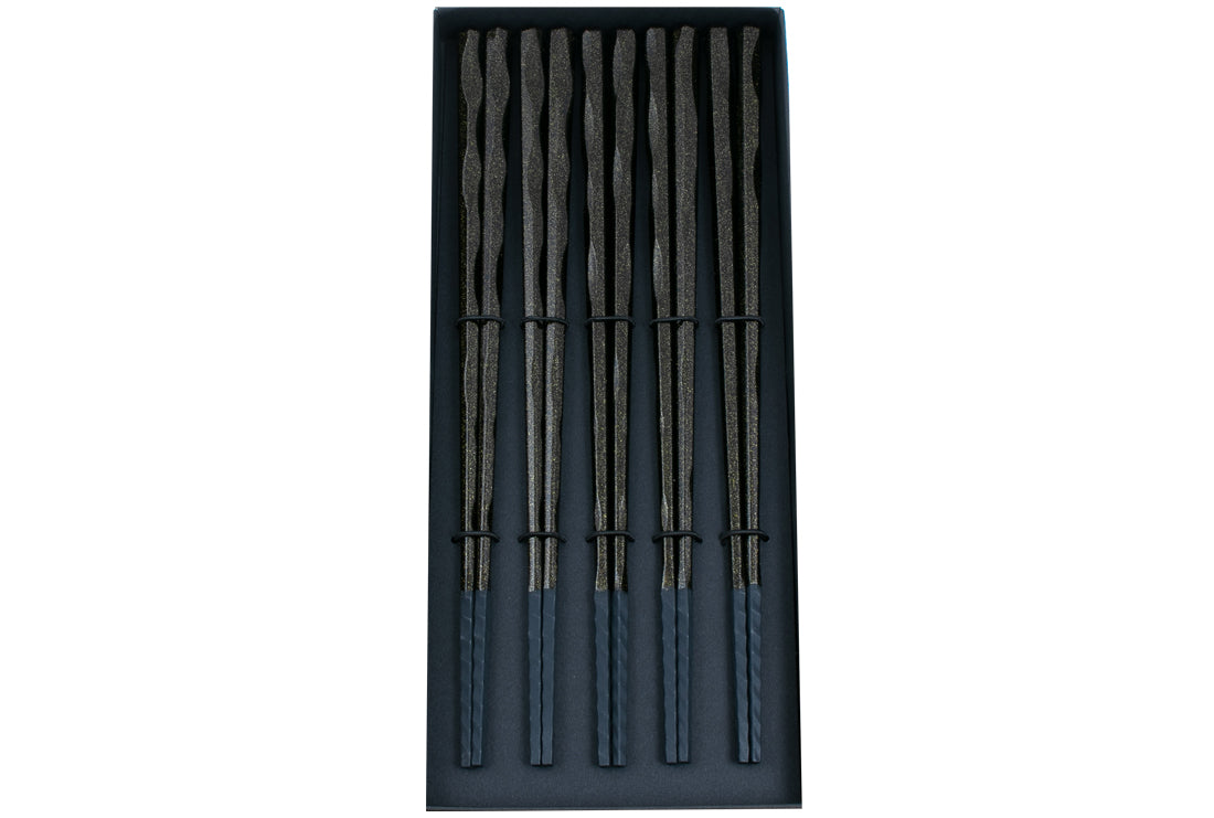 Ramen Chopsticks Midnight 23cm - Set of 5