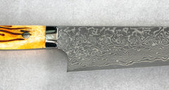 Saji Ochre Cowbone R2 180mm Santoku