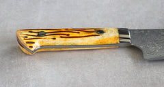 Saji Ochre Cowbone R2 180mm Santoku