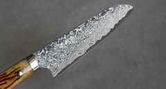 Saji Ochre Cowbone R2 180mm Santoku