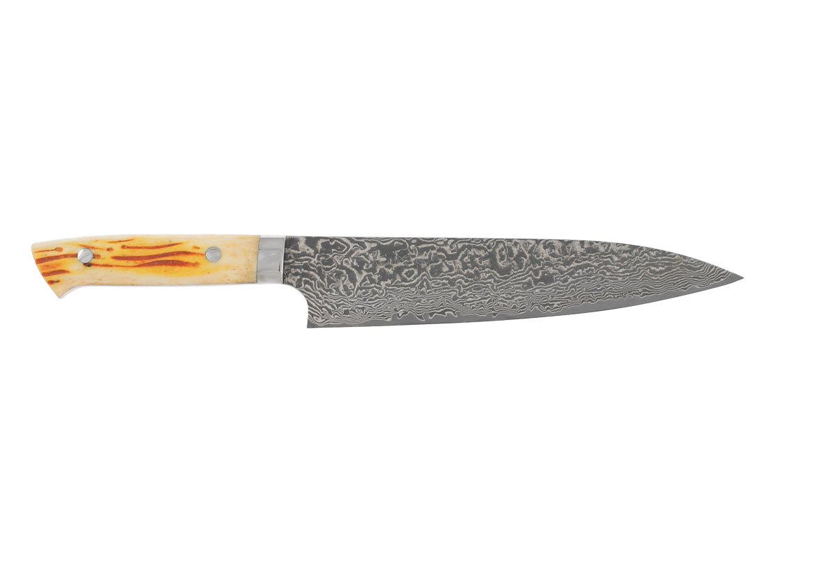 Saji Ochre Cowbone R2 210mm Gyuto