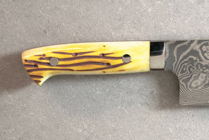 Saji Ochre Cowbone R2 165mm Nakiri