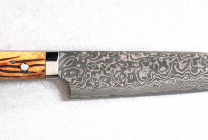 Saji Ochre Cowbone R2 210mm Gyuto