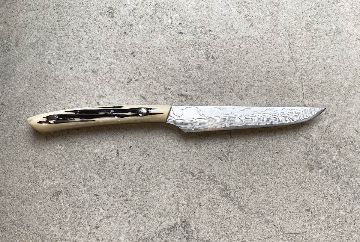 Saji Steak Knife - Cowbone