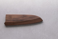 Magnetic Walnut Saya for 180mm Santoku