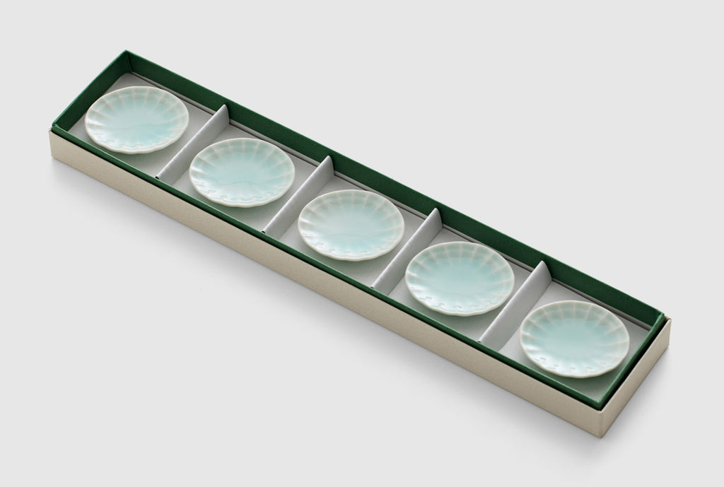 Suzune Porcelain Chopstick Rest Set 5pc Gift Set