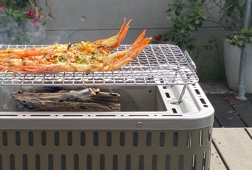 Mangal Grill Sho's B-6 Kun Compact Hibachi Grill - 3-Piece Portable Mangal Grill Sho's B-6 Kun Compact Hibachi Grill - 3-Piece Portable