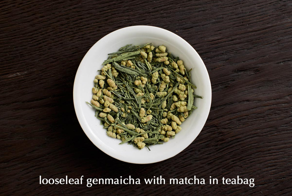 Green Teabags - Genmaicha with Matcha x 14