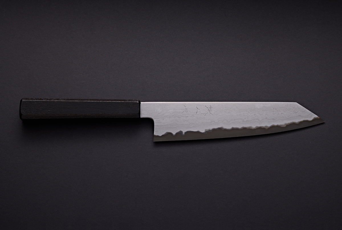 Tetsujin X Kagekiyo Metal Flow 210 Kiritsuke with saya