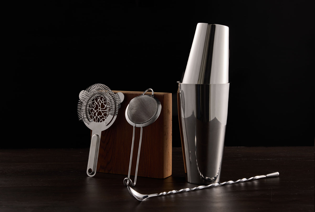 Yukiwa Japanese 5-Piece Boston 800ml Shaker Bartender's Set