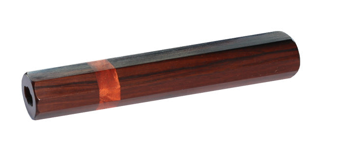 Macassar Ebony Handle - Orange Spacer - M