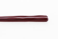 Fushimi Chopsticks Burgandy 24cm - Set of 2