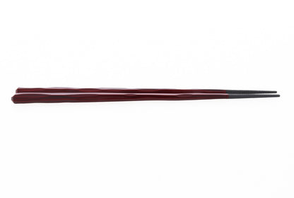 Fushimi Chopsticks Burgandy 24cm - Set of 2