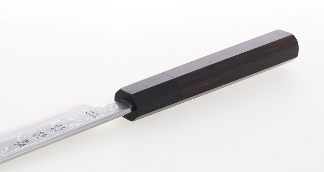 Kaiden Blue 1 Damascus Yanagiba 300mm