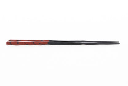 Kiku Chopsticks Vibrant Red 24cm - Set of 2