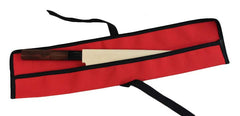Canvas Knife Wrap - Red