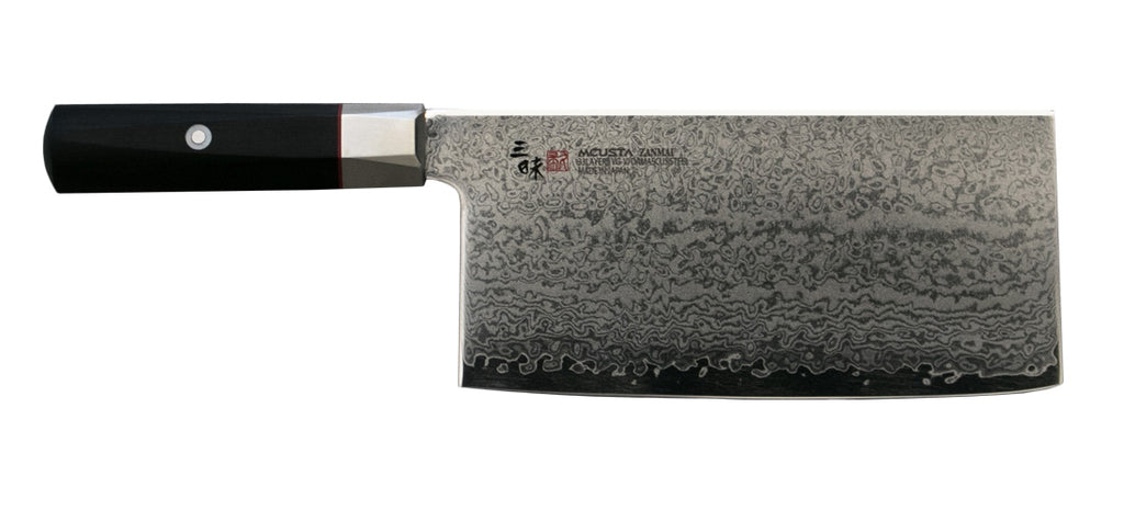MCUSTA Zanmai Damascus Chopper 180mm