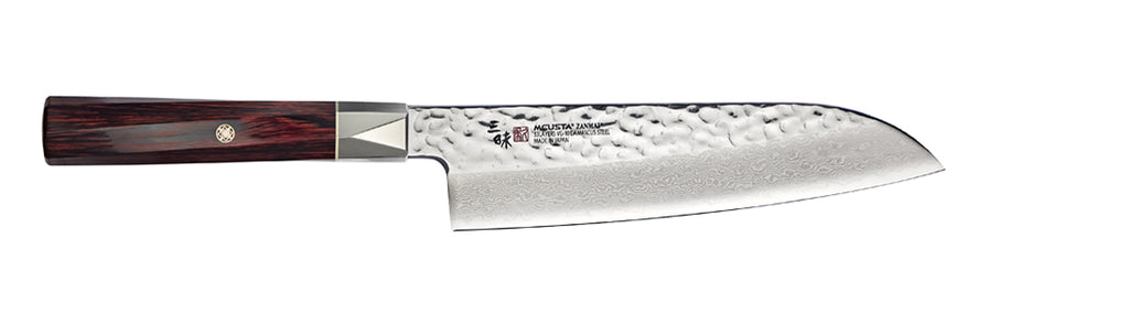 MCUSTA Zanmai Hammer 180mm Santoku