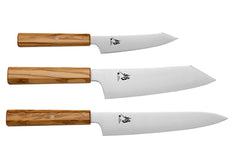 Nenohi 3pc Knife Set - Olivewood