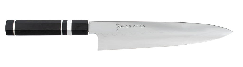 Nenohi Honyaki 240 Gyuto - 3 Silver Rings