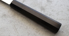 Nenohi Mirror 210 Stainless Steel Gyuto - Traditional Ebony