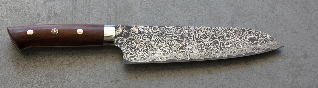 Saji Ironwood R2 180mm Santoku