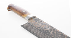 Saji Yuuyake 180mm Santoku