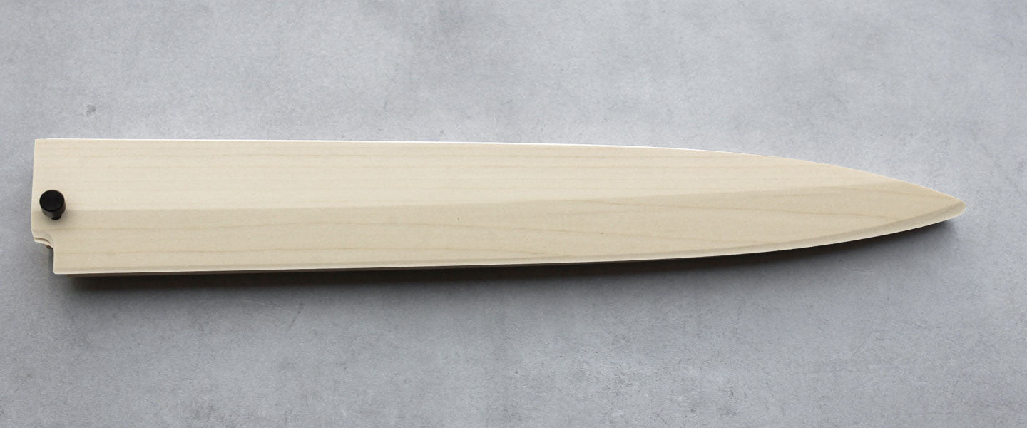 Magnolia Wood Knife Sheath / Saya Cover for Petty / Utility Knife 4.7  (12cm)